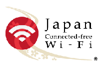 写真：Japan Connected-free Wi-Fi のロゴ