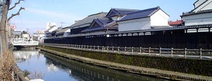 写真：栃木市の町並み