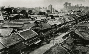 写真:南町通り遠望