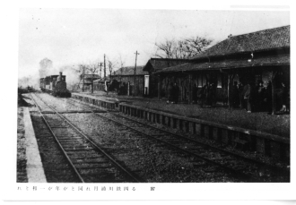写真:東上線川越町駅