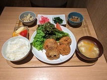 椎茸定食の写真