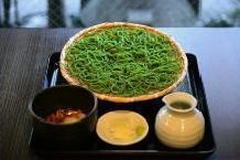 茶そば写真