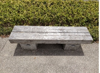 写真:ベンチ 更新前