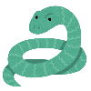 イラスト：ヘビ