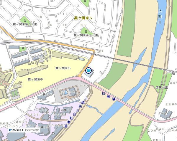 イラスト：さわやか活動館の地図