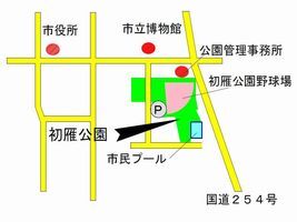 地図：交通案内図