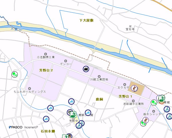 地図：東清掃センター