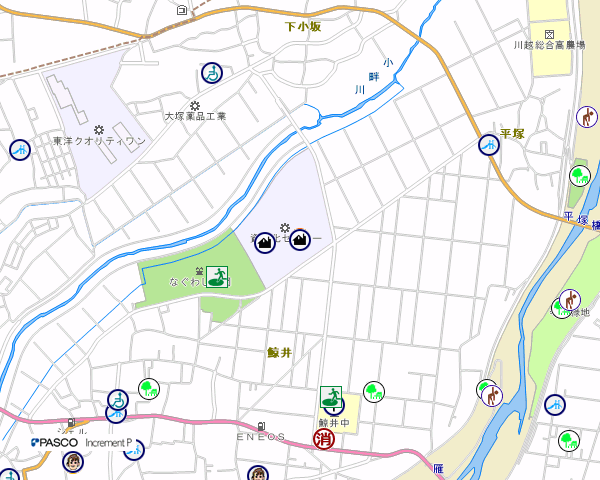 地図：環境プラザ（つばさ館）