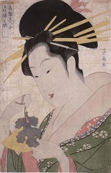 写真：栄烏《青楼美人合　五明楼文越》
