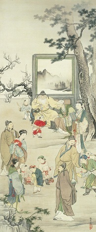 写真:橋本雅邦《郭子儀》