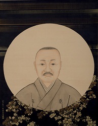 写真:松野霞城《安齊春洲翁華甲像》