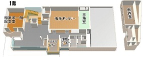 イラスト：1階　平面図