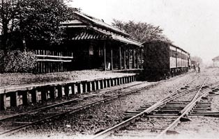 写真:川越鉄道川越駅