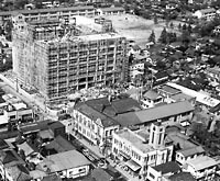 写真：建設中の新しい市役所