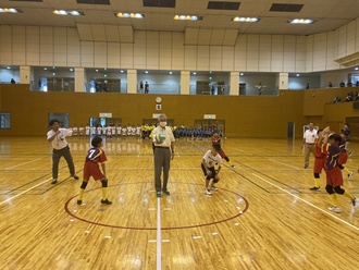 写真：試合の様子