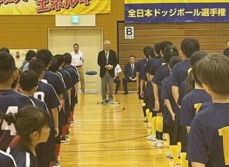 写真：開会式の様子