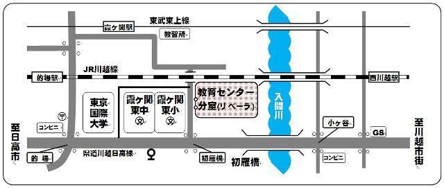 地図：リベーラ周辺