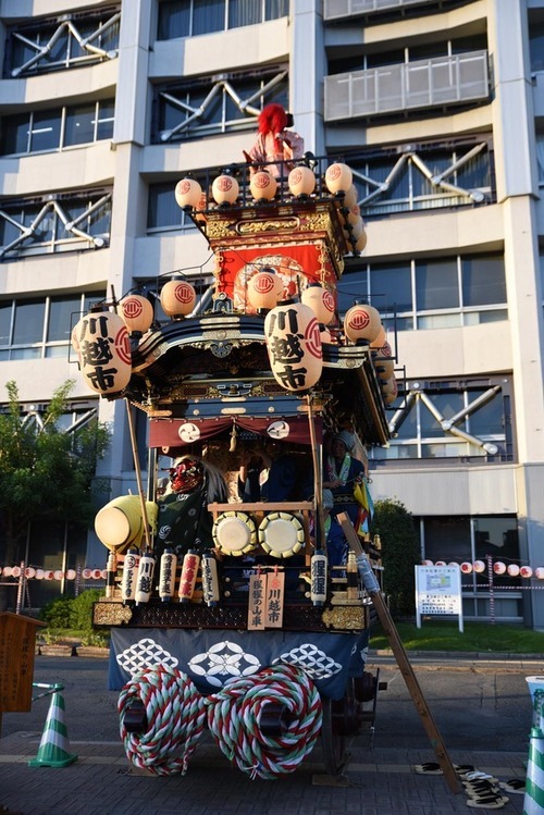 写真：山車