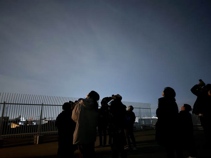 写真：「第62回星空観察の集い」（令和6年度冬開催時）
