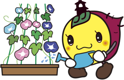 イラスト：植物を育てる