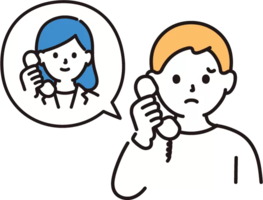 電話イラスト