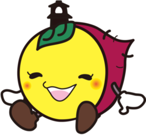 イラスト：にっこり笑うときも
