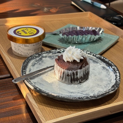 写真：小野カフェのデザート