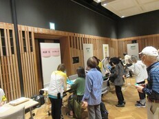 写真：健康測定の様子