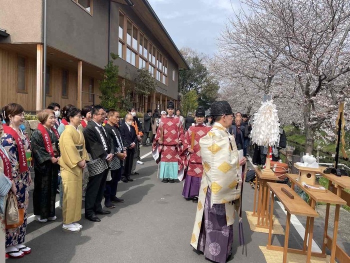 写真：舟遊の前の様子