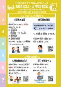 相談窓口・日本語教室のページの写真