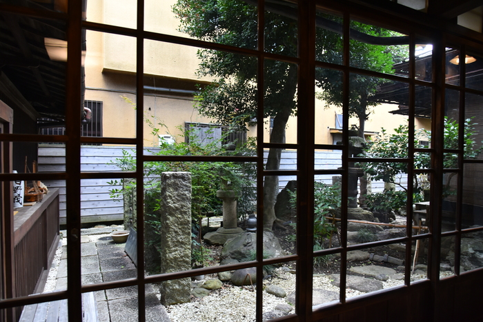 写真：中庭の様子