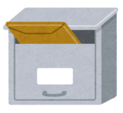 郵便受けのイラスト