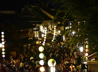 川越百万灯夏まつりの写真