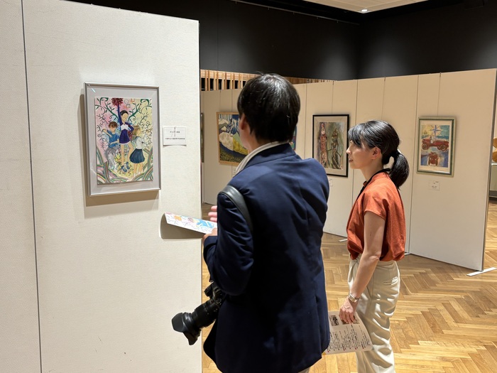 写真：川越市総合文化祭2025　作品展示の様子