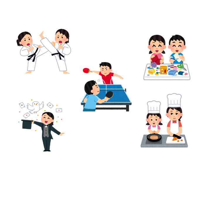 活動のイラスト