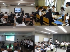 写真:中学生の声を市政に届ける事業