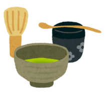 茶道のイラスト