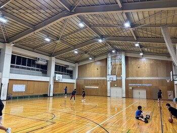 写真：山田中学校での活動の様子2