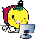 ときもがパソコンをしているイラスト