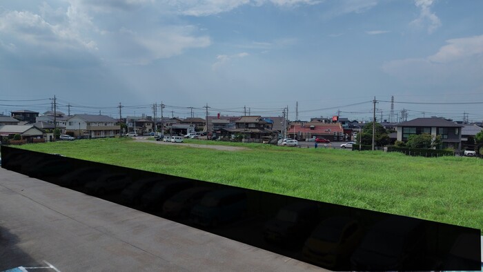 令和7年8月の工事写真。工事着工時の状況。