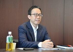 川野代表取締役社長の写真