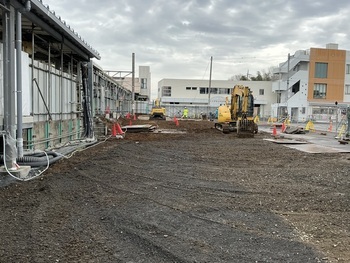 旧駅舎解体の様子を撮影した写真