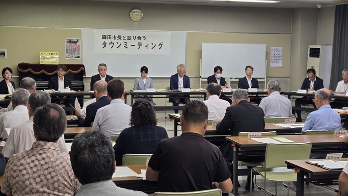 写真:川越市自治会連合会 第一支会・第二支会・第三支会とのタウンミーティング