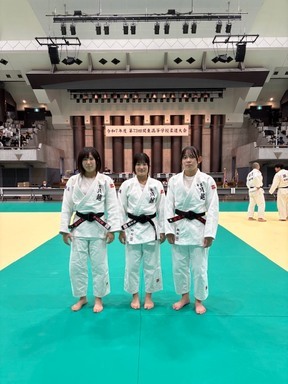 柔道部女子写真