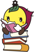 ときもが本を読んでいるイラスト