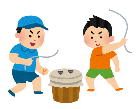 ベーゴマのイラスト