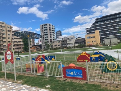 写真：幼児用遊具