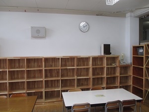 写真:市学童保育室施設の木質整備2