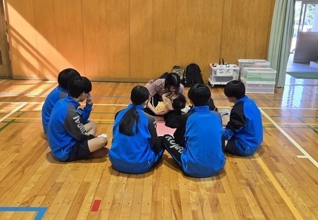 写真：子育て体験学習事業