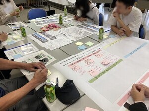 グループワークの様子を撮影した写真1